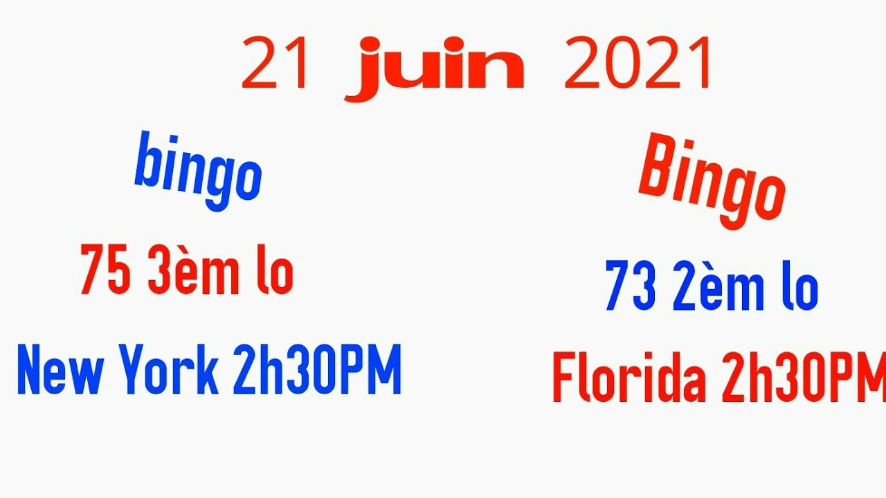 21 juin 2021 boul cho tiraj New York Midi Soir YouTube