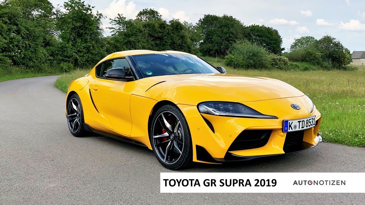 Toyota GR Supra (A90) 2019 - der neue Kult-Sportwagen? Review, Test,  Fahrbericht - YouTube