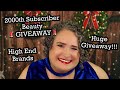 Huge beauty giveaway and 2000th subscriber appreciation beautyamab