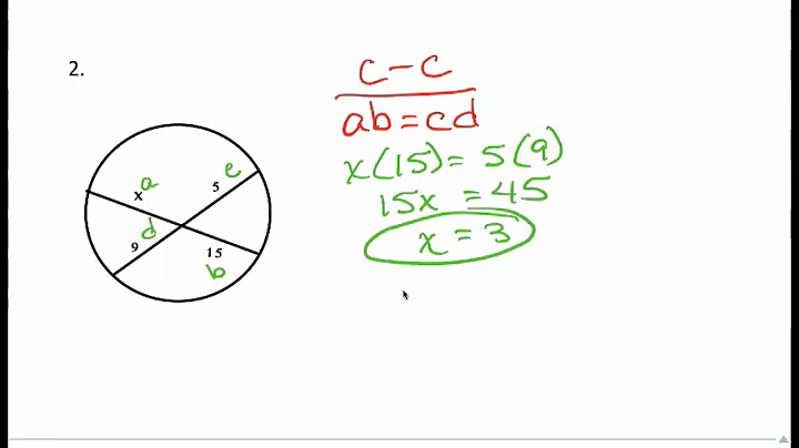 Segments in a Circle