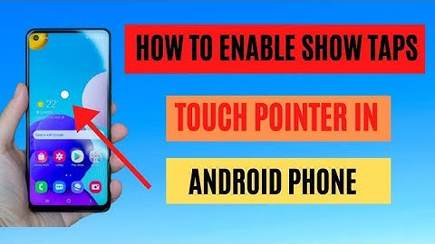 How to enable show taps/pointer location in android 2022 #tutorial#kinemastervideoediting