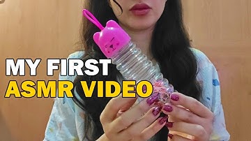 My First ASMR Video (No Talking) | Tapping & Scratching