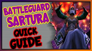 Battleguard Sartura TL;DW video guide | Temple of Ahn'Qiraj | Classic WoW