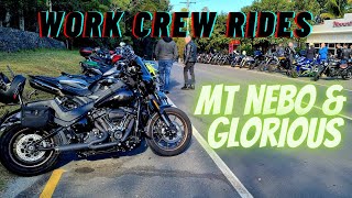 Work Crew Rides - Mt Nebo & Mt Glorious (Brisbane, Qld) on a Harley Davidson Low Rider S