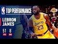 LeBron James Drops A Season High 51 POINTS In Miami | November 18, 2018