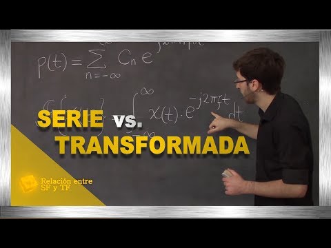Vídeo: Diferencia Entre La Serie De Fourier Y La Transformada De Fourier