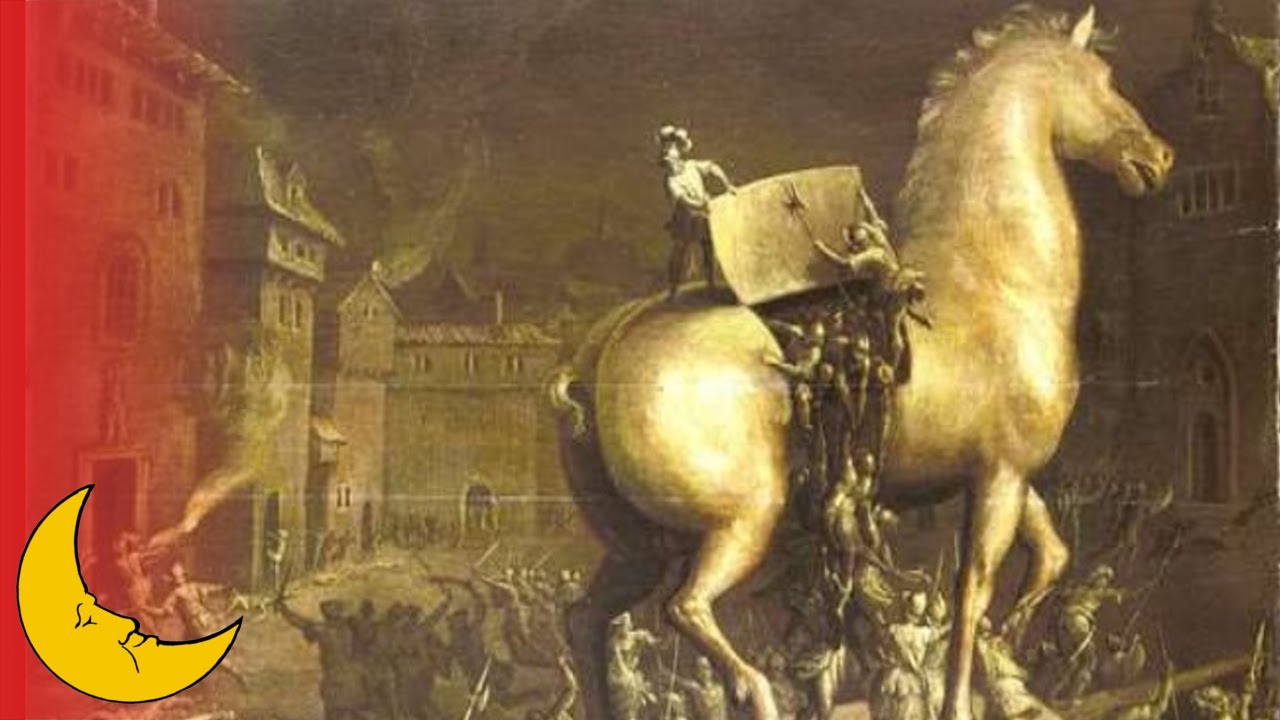 O CAVALO DE TROIA - Mitologia Greco-Romana - Parte 2/2 - Leitura