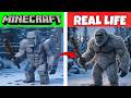 Minecraft Creatures and Items Brought to Real Life!