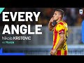 Krstovic with an absolute banger | Every Angle | Lecce-Monza | Serie A 2023/24