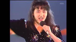 김완선(Kim Wansun) - 나홀로 뜰 앞에서 [쇼특급] | KBS 19870613 방송