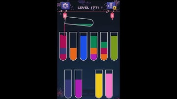 Sort Water Color Puzzle Level 1771
