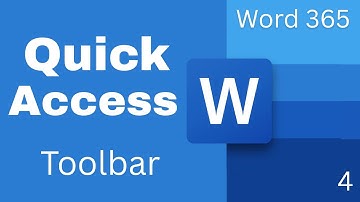 How to Customize the Quick Access Toolbar in Microsoft Word | Full Guide