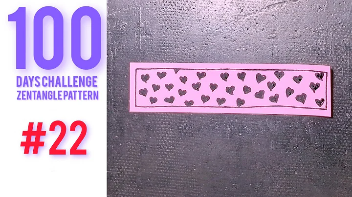 22#100 day's of tangling | Zentangle 100 days challenge | Zentangle doddle art | Zentangle Art