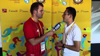 Entrevista con Jose Del Valle de EspnRadio previo Panama - Canada en Toronto 2015