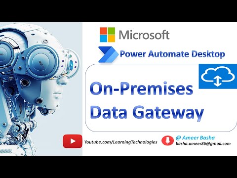 Power Automate Desktop || Power Automate  : What is On-Premises  data gateway ?