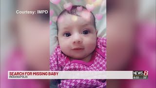Search continues for missing 8-month-old girl