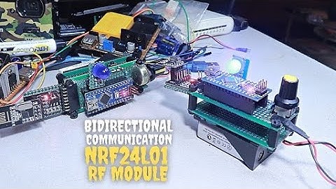 Bidirectional Communication NRF24L01 RF Module #DIY (Filipino)