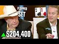 Doyle Brunson SCHOOLS Cocky Businessman For $204,400 - YouTube