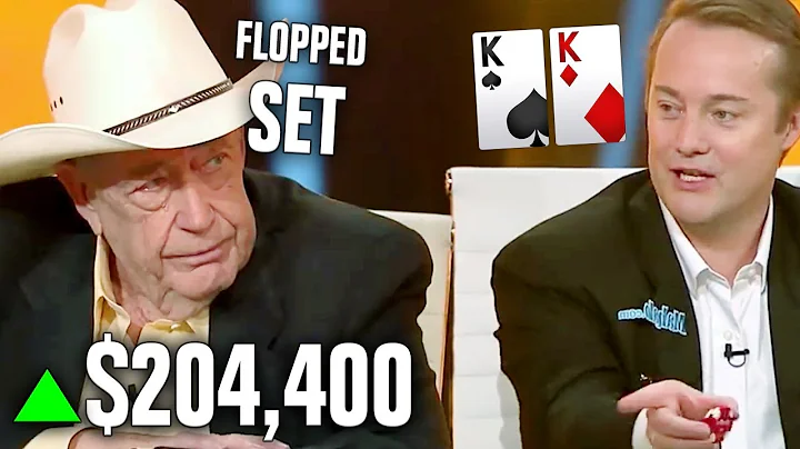 Doyle Brunson SCHOOLS Cocky Businessman For $204,400