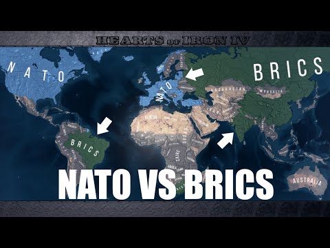 NATO VS BRICS - Hoi4 timelapse