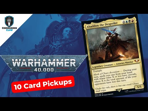 abaddon mtg card Don't Miss These 5 Cards for Abaddon the Despoiler | Warhammer 40K Set |  Commander 2022