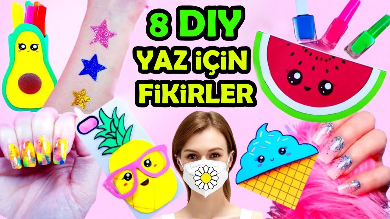 17 diy evde sikildiginizda yapabileceginiz 17 kendin yap fikri tirnak kek maske ve daha fazlasi youtube