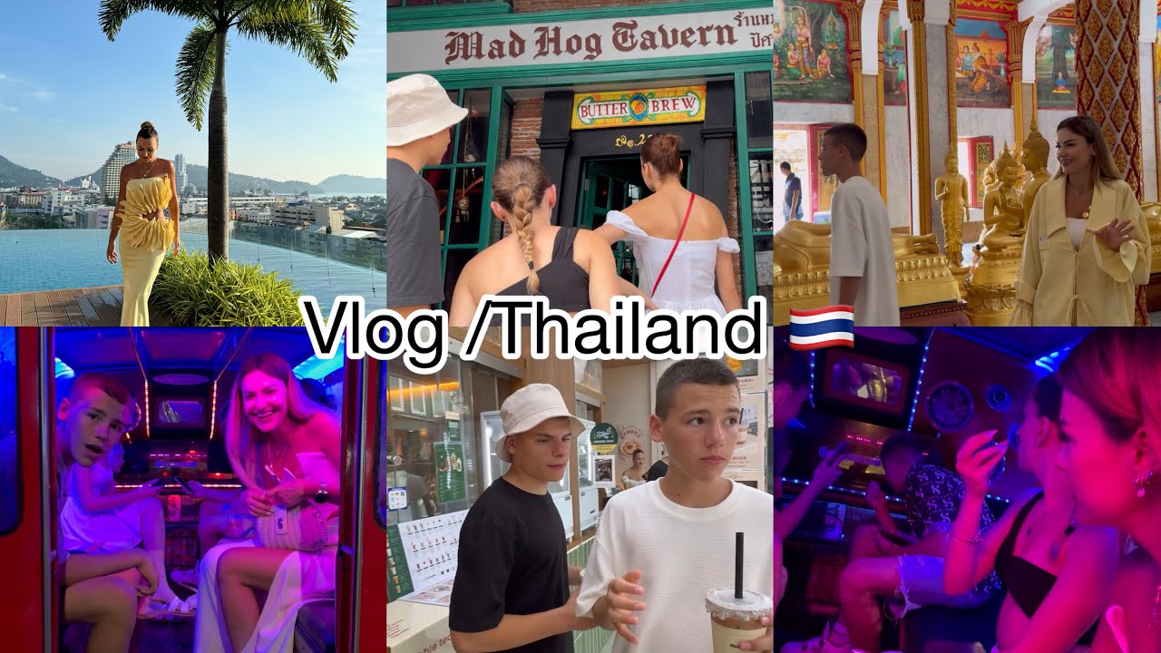 Ditet e fundit ne Thailand 🇹🇭//Lokali i frikshem//Xhiro me taksi-disco//Vlog//Dezi Lami
