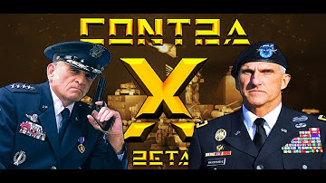 C&C Generals Contra X BETA. Challenge: Air Force General vs USA Boss [Hard] #14
