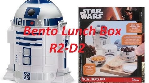 Unboxing Star Wars R2-D2 Bento Lunch Box - Produit Geek -