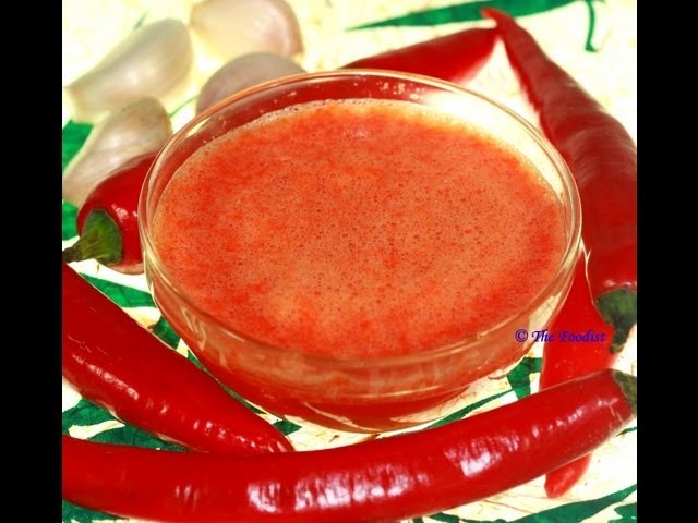 Chilli Garlic Sauce | Sanjeev Kapoor | Sanjeev Kapoor Khazana