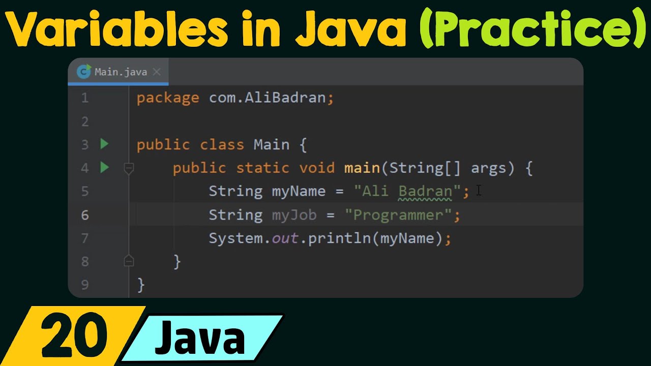 java variable assignment expression
