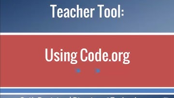 Setting up Code.org for your class
