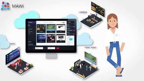 MAWi - Web-based platform to Control And Manage multiple Signage screens in different locations
