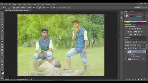 Photoshop Tutorial | Photo Manipulation Change Background & Blending TJ