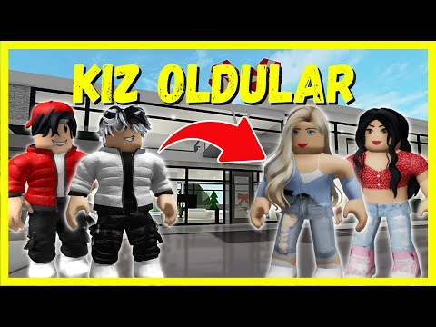 ABİLERİM KIZ OLDU👧ROBLOX Brookhaven🏡RP