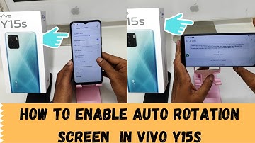 How to Enable Auto Rotate Screen In VIVO Y15S,Y15,| How to turn off auto screen rotation in Vivo Y15
