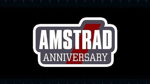 Amstrad Anniversary intro