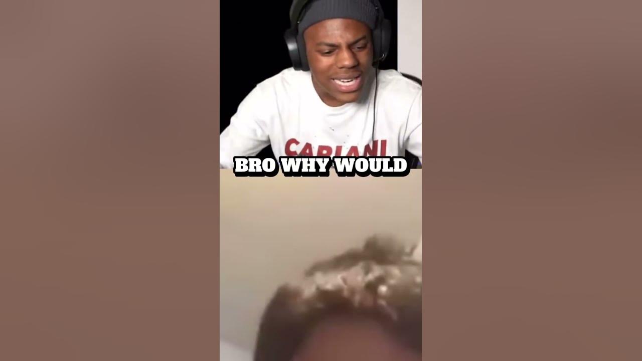 Speed saves depressed fan ishowspeed sad YouTube