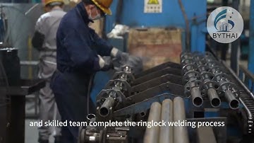 Scaffolding Production Line | Ringlock Welding & Factory View