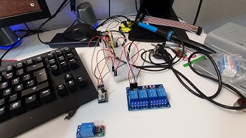 Playing music using relays