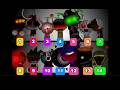 14 Characters in 1 Beat Sprunki Phase 5 | Oren, Reddy, Simon, Clukr, Fun bot #sprunki #incredibox