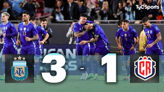 Thumbnail for Argentina 3 - 1 Costa Rica | LA SCALONETA REACCIONÓ Y LO DIO VUELTA | Amistoso Internacional 2024