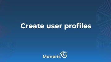 Create user profiles