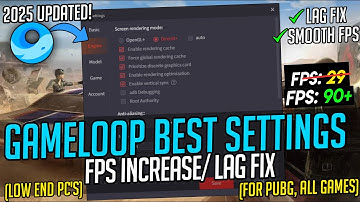 🔧GameLoop: How To FIX FPS Drops & Boost FPS In Gameloop - Gameloop Lag Fix 2025  / Best Settings!📈✅