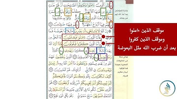 ربط وتسهيل الحفظ - سورة البقرة - صفحة 5 (آية 25-29)- حفظ القران الكريم
