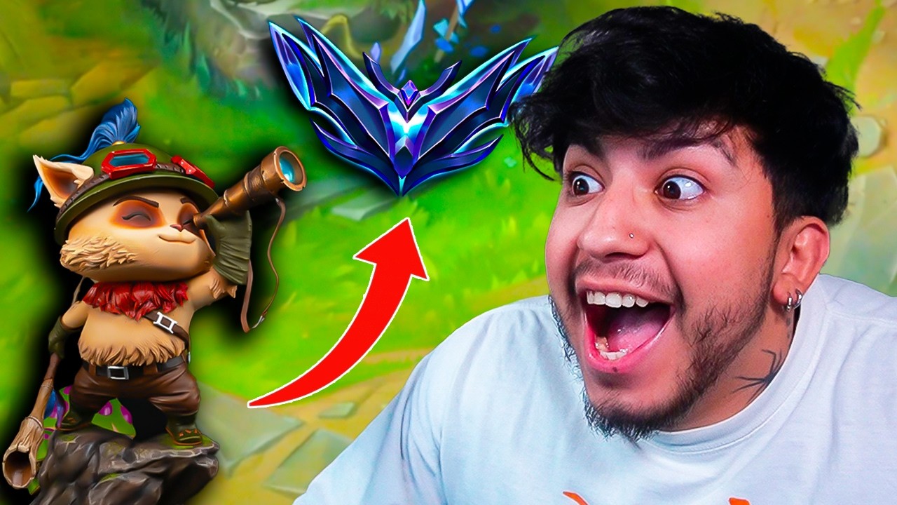 SE PUEDE LLEGAR A DIAMANTE JUGANDO TEEMO 😨 (Jugando teemo hasta diamante, Episodio 1)