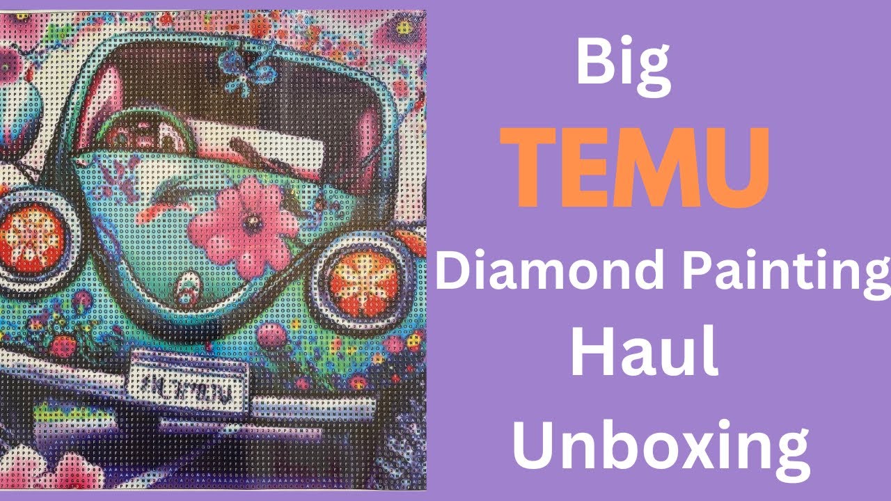 Extra Large Diamond Painting - Temu