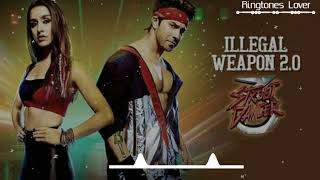 Illegal Weapon 2.0 Instrumental Ringtones | Street Dancer | #RingtoneLover