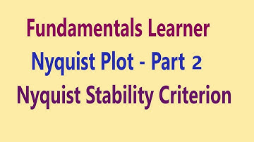 Nyquist Plot Part 2 (Nyquist Stability Criterion)