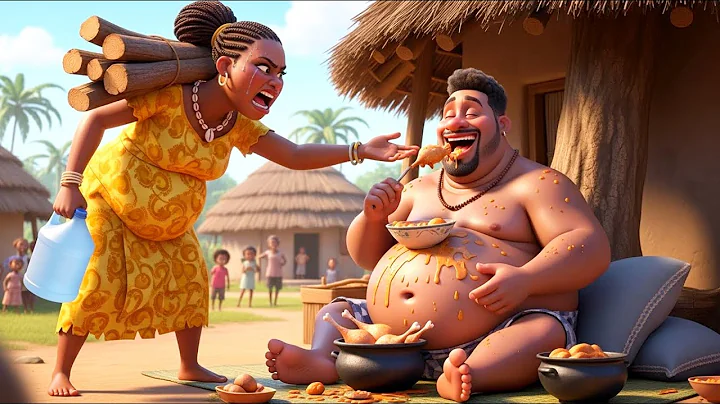 Full Story | Nkechi and her Lazy Husband #storytelling  #folktales #moralstories #storytime #story